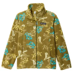 Outerwear|Fleeces And Sweatshirts>Columbia Zing Iii Fleece 2t-4t Olive