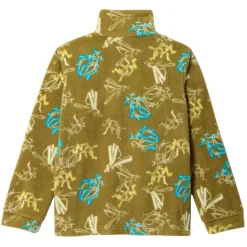 Outerwear|Fleeces And Sweatshirts>Columbia Zing Iii Fleece 2t-4t Olive