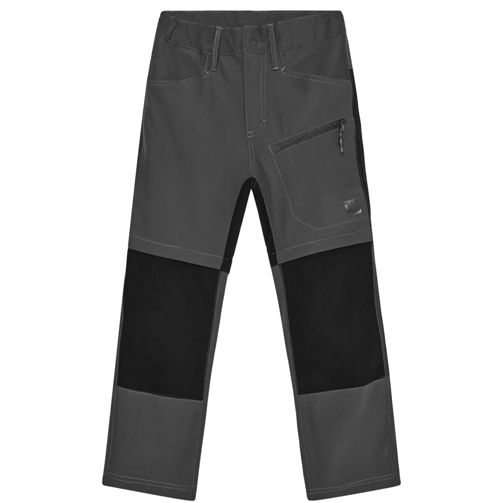 Sportswear|Pants & Jeans>Color Kids Zip Off Sport Pants 4-8 Charcoal