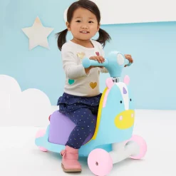 Hot Zoo 3-in-1 Scooter - Unicorn Kids Summer Activities|Bikes And Accessories