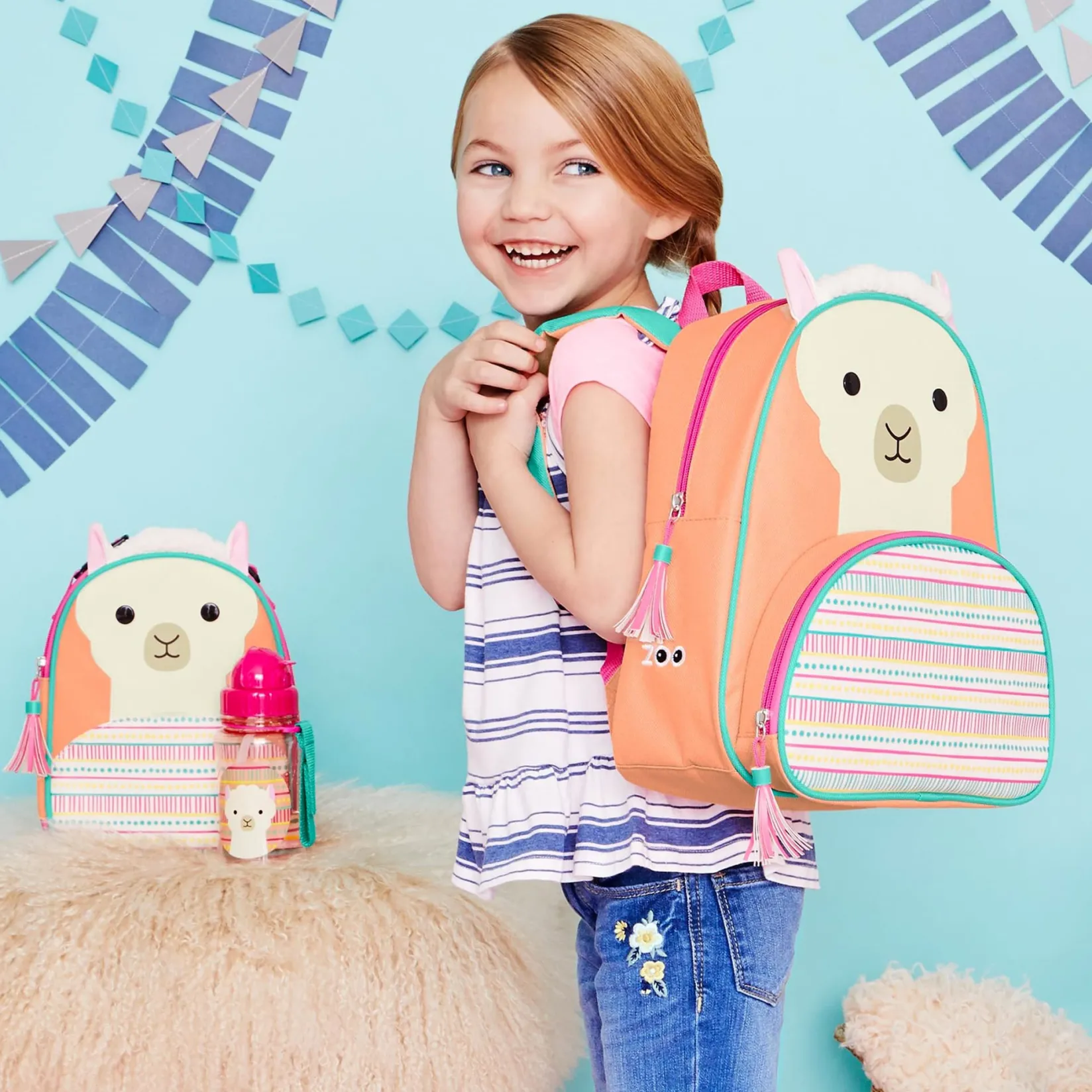 Hot Zoo Little Kid Backpack - Llama Kids Backpacks|Outdoors & Travel